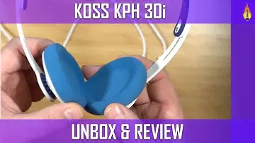 Koss KPH30i - Unboxing and Review. Not what I thought?