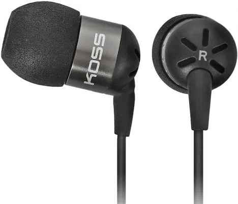 Наушники KOSS KEB25iK Black (микрофон,вставные,1,2м) (15118054)