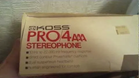 Koss Pro/4 AAA - definitive metal cans